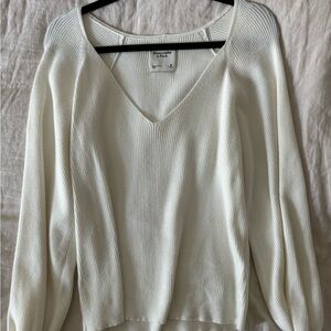 Abercrombie bubble sleeve sweater